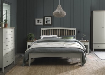 Whitby Scandi Oak & Soft Grey Bedroom