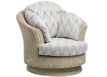 Cane Swivel Chairs