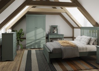 Blenheim Painted Cactus Green Bedroom