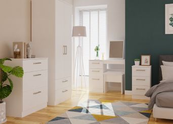 Devon White Marble Effect