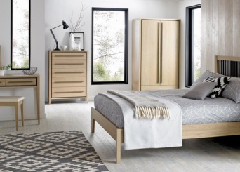 Rimini Aged Oak & Weathered Oak Bedroom