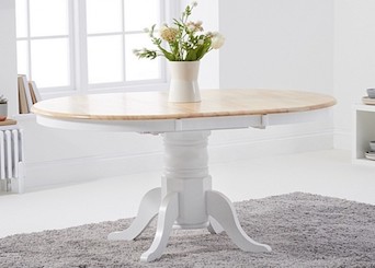 Oak & White Painted Tables