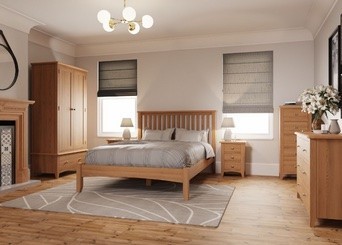 Goa Light Oak Bedroom