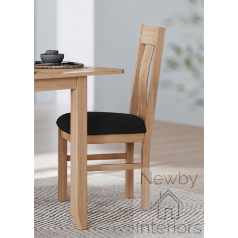 Arlyn Natual Oak Dining Chairs (Pair)