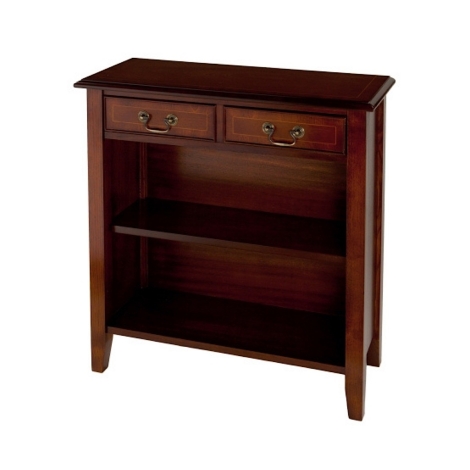 Reproduction Sheraton 2 Door Open Hall Cupboard (Choice of Finish)