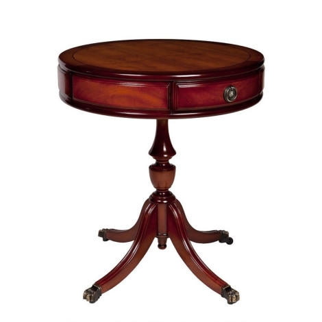 B120 - Reproduction 50cm Drum Table (Choice of Finish)