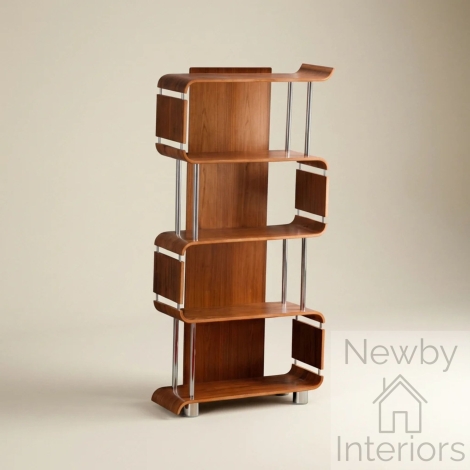 BS201 BOOKSHELF WALNUT - Jual Helsinki Walnut Bookshelf 