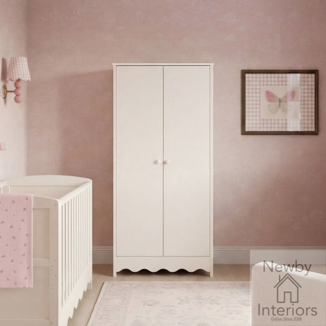 DANCERWDXXCAS* - Dancer Cashmere Wood 2 Door Double Wardrobe