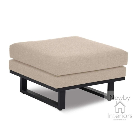 FB-ETH-FS-OT - Maze Outdoor Fabric Ethos Footstool Oatmeal