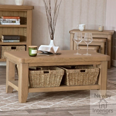 Hoxley Smoked Oak - Coffee Table (HO-CT)