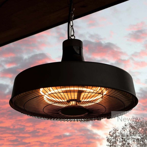 HT-AUR-2100-HNG - Maze 2100W Aurora Pendant Hanging Electric Patio Heater Charcoal