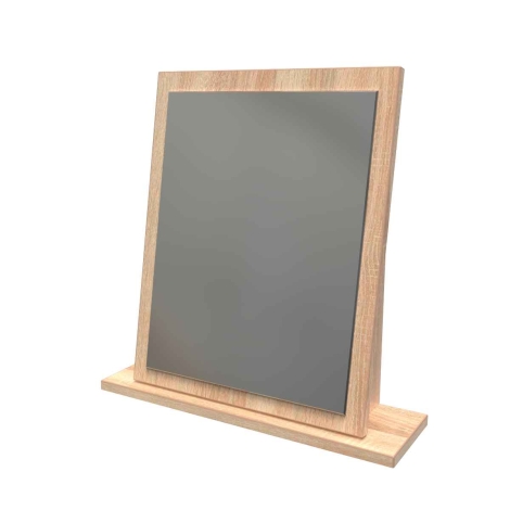 KNI044-BO-BO - Knightsbridge Bardolino Oak Small Mirror