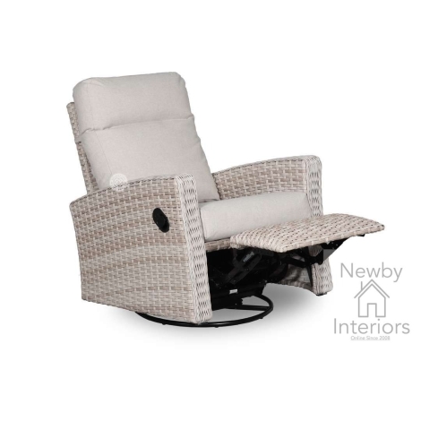 NORT0563 - Northwood Weave Recliner Armchair with Swivel Function