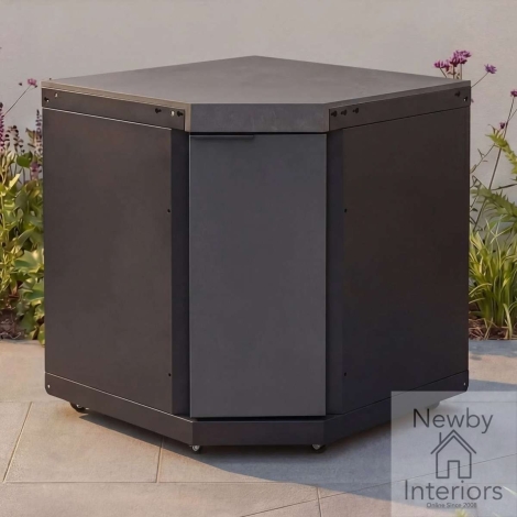 ODK-EMB-CM - Maze Ember Outdoor Kitchen Corner Cabinet Grey