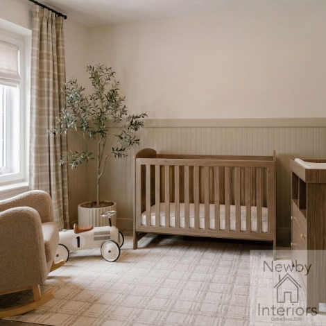 SEEKERCBXXDRI* - Seeker Drift Wood Cot Bed with 3 Adjustable Heights