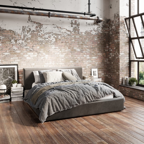 Soho Dapple Grey Double Bed 