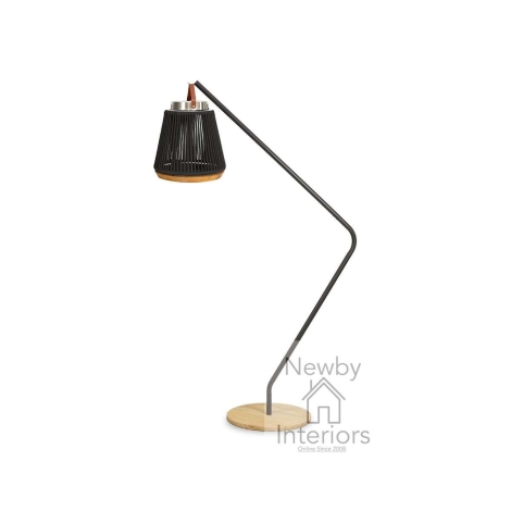 SOL-ATH-S-STAND-CH - Maze Athena Small Solar Light With Stand - Charcoal