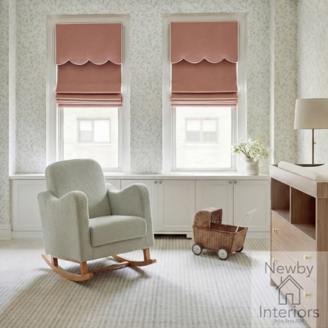 SOOTHENCXXSBO - Soother Sage Boucle Fabric Curved Nursing Rocking Chair with Wooden Base
