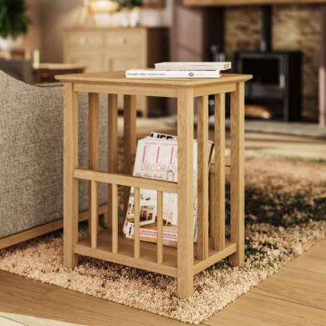 TABMAGOK - Taberno Magazine Rack - Oak