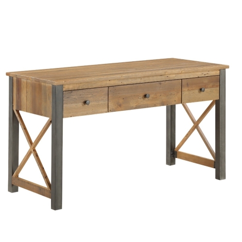 Urban Elegance Reclaimed Home Office Desk / Dressing Table