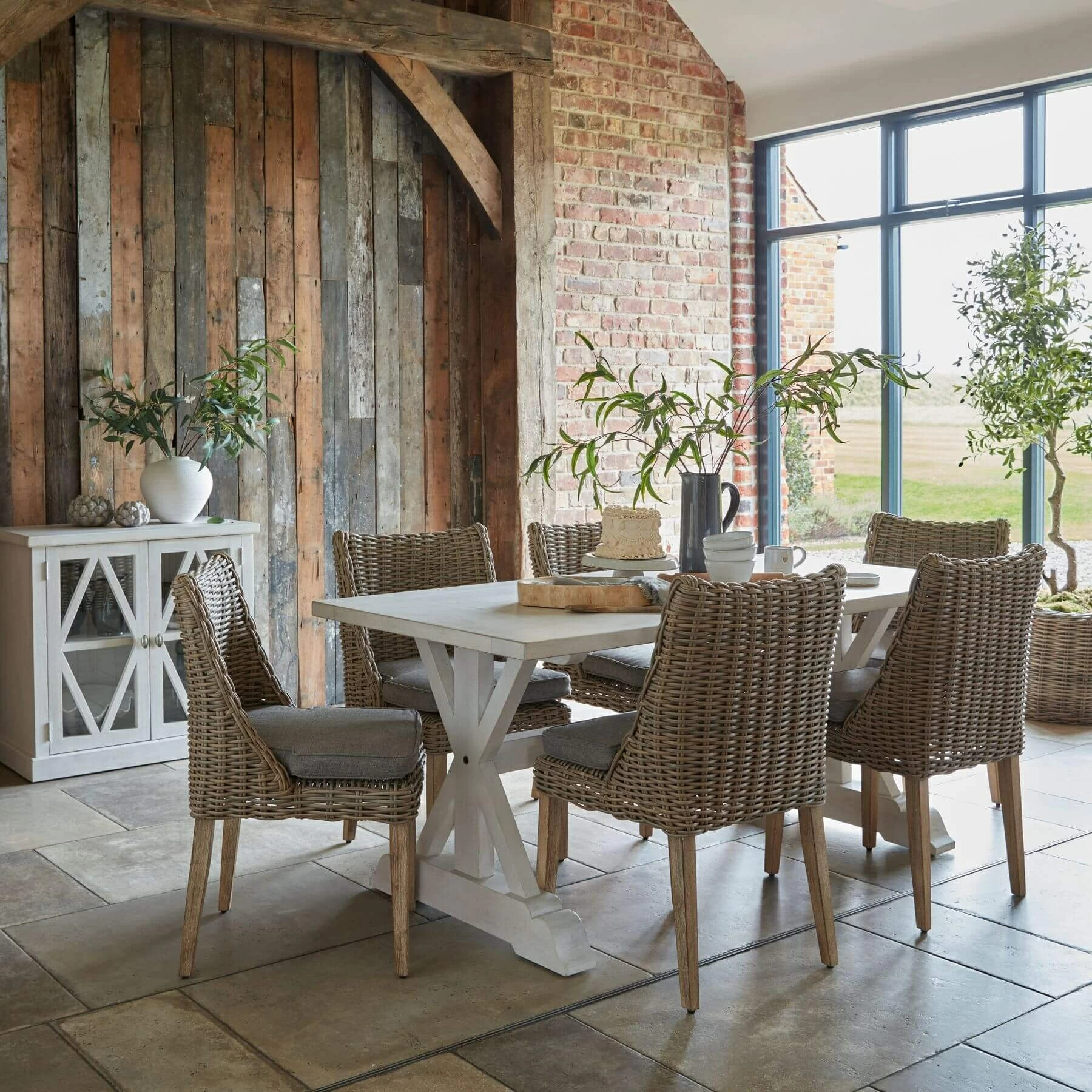 Six piece dining set with sale bench