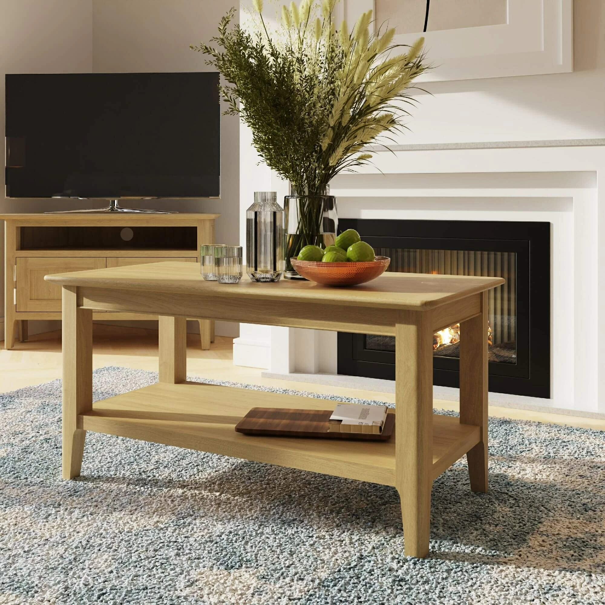 Large contemporary cheap coffee table