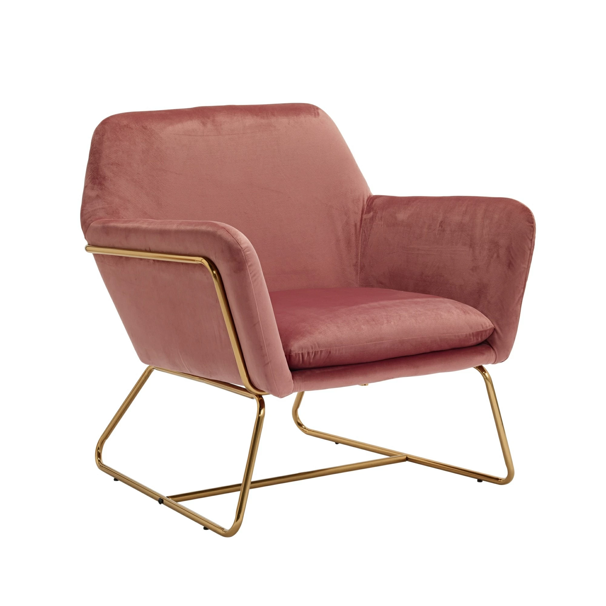 Gold color accent deals chair