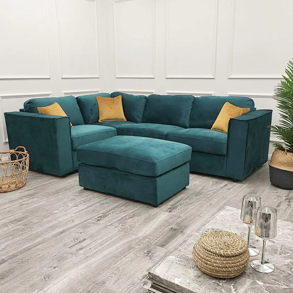 Corner sofa sale fixed back