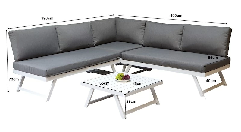 Kimmie on sale corner sofa