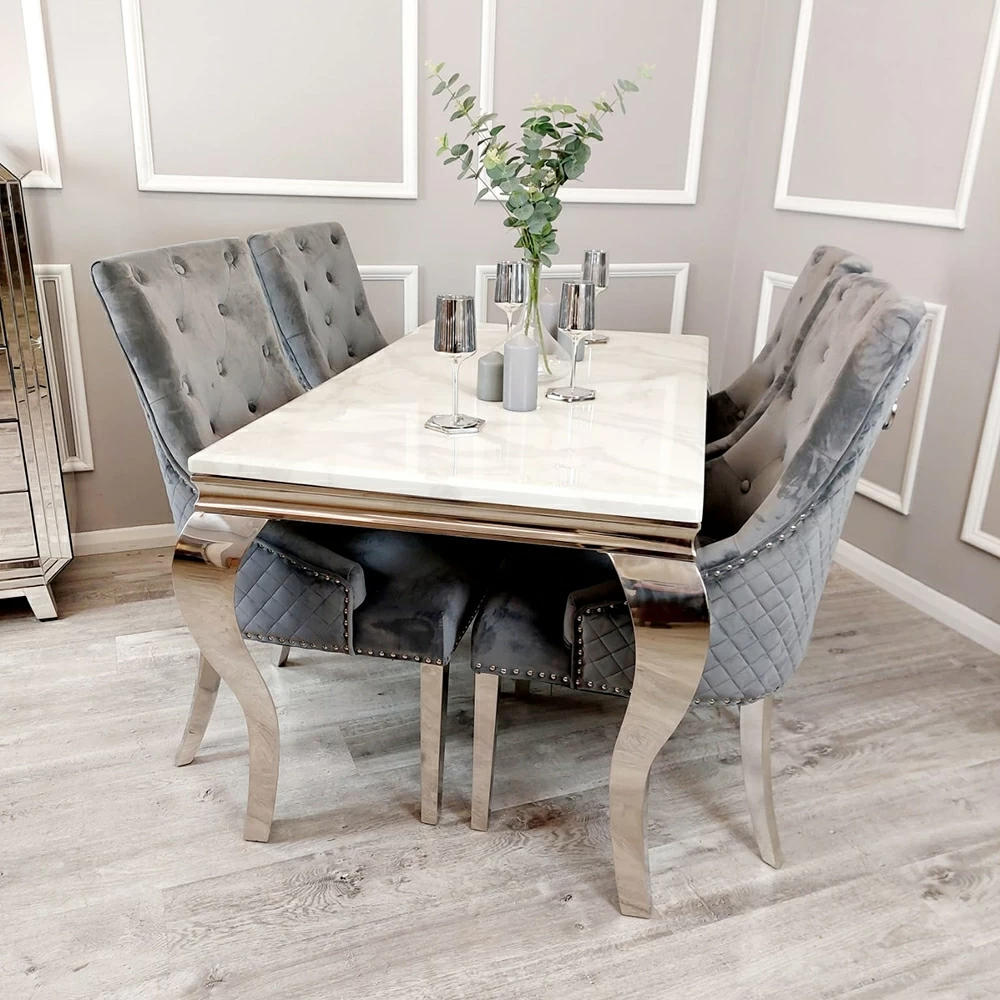 130cm marble dining on sale table
