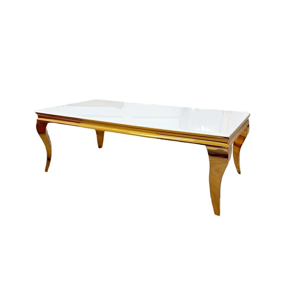 Gold block hot sale coffee table