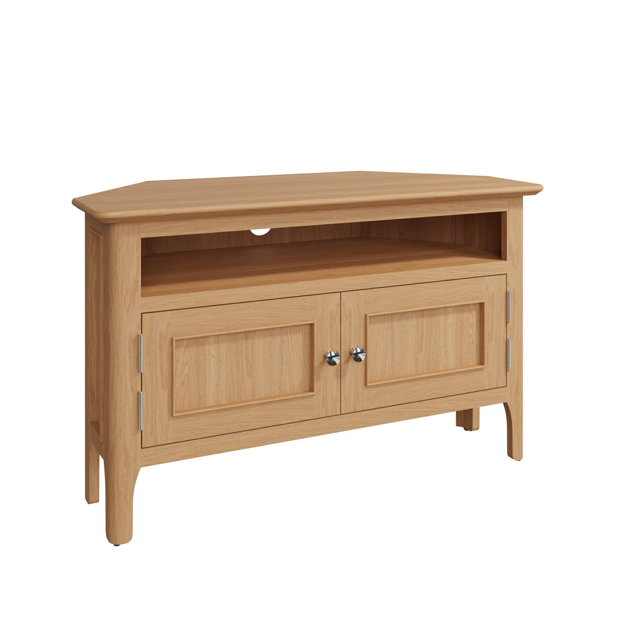 Light oak corner tv cheap cabinet