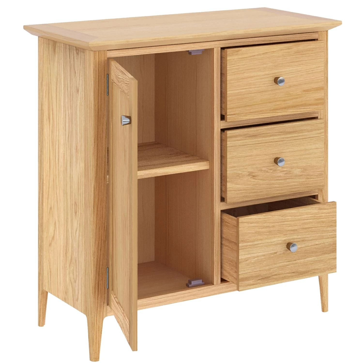 Oak hall cabinet best sale
