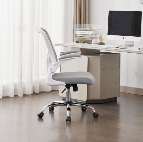 Prime Mesh Grey/White Office Chair