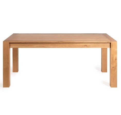 Turin - Light Oak - Rectangular - 8 to 10 Seater - Large End Extension - Dining Table - Oiled Finish