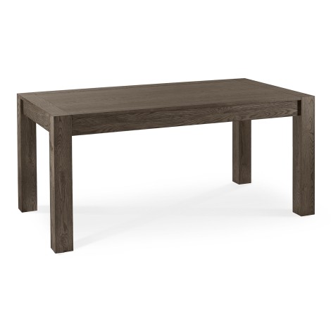 Turin - Dark Oak - Medium End Extension Dining Table - Oiled Finish