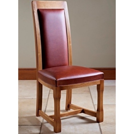 Wood Bros Chatsworth Leather Chair CT2899