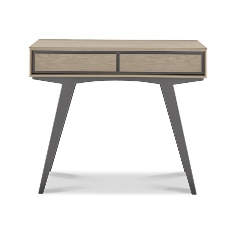 Brunel Scandi Oak & Dark Grey Dressing Table