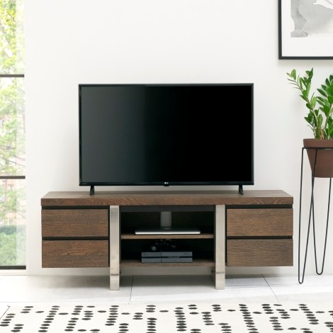 Tivoli Dark Oak Wide Entertainment Unit