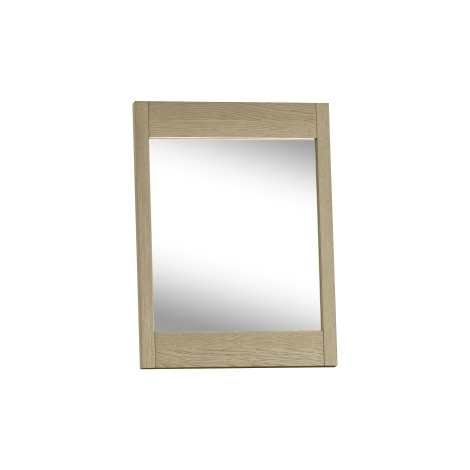 Rimini - Aged Oak & Weathered Oak - Vanity / Dressing Table Mirror- Wooden Frame