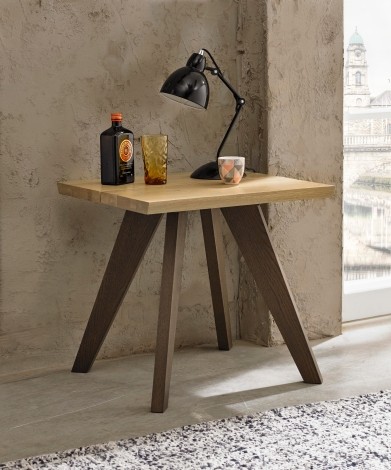 Cadell Aged Oak Lamp Table