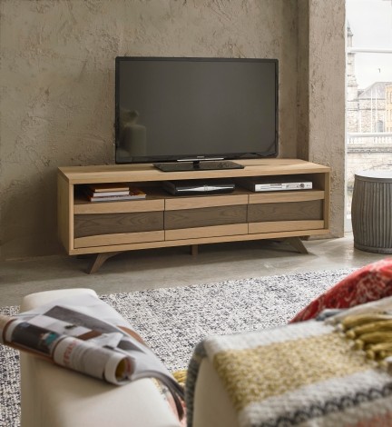 Cadell Aged Oak Entertainment Unit