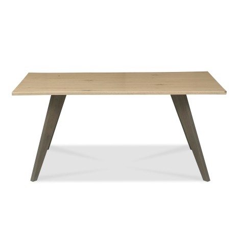 Cadell - Aged & Weathered Oak - Rectangular - 6 Seater Dianing Table -Tapered Legs