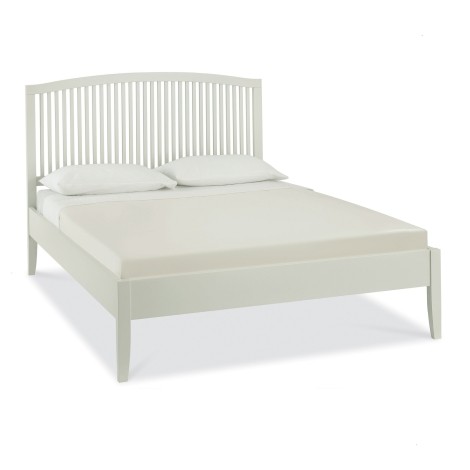 Ashby - Soft Grey - 122cm 4' Small Double Slatted Bedstead - Painted Finish