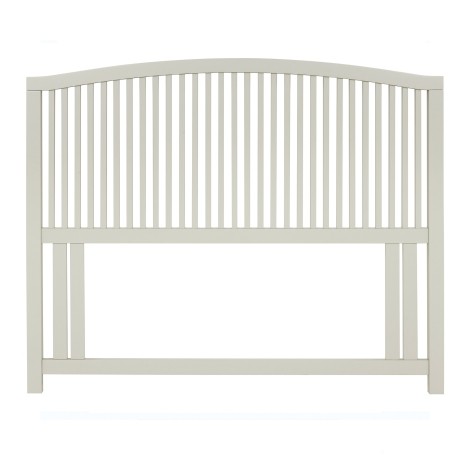 Ashby - Soft Grey - Small Slatted - Double Headboard 122cm - Painted Finish