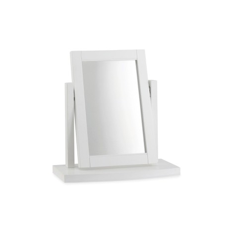 Hampstead White - Vanity / Dressing Table Mirror - Painted Finish