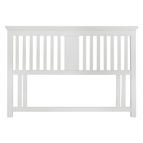 Hampstead White - 135cm 4'6" Double Headboard - Painted Finish