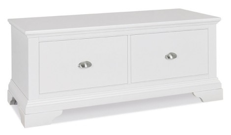 Hampstead White - Blanket Box - Painted Finish