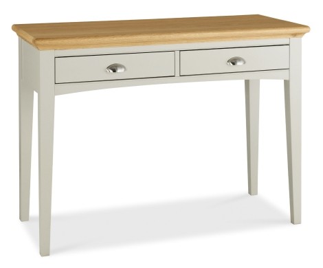Hampstead Soft Grey & Pale Oak Dressing Table