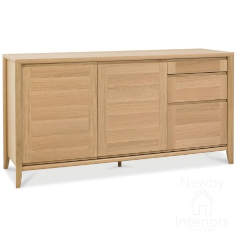 Bergen Oak Wide Sideboard (153cm)